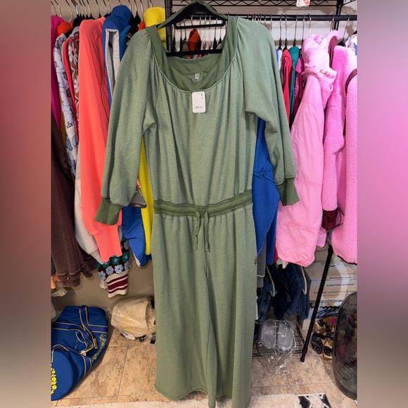 NWT Free People Movement One To Beat Onesie In Eucalyptus 🔥 - Picture 6 of 6